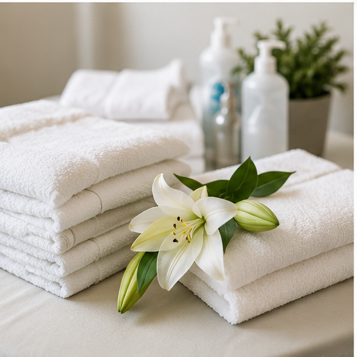 Neutrales Produktbeispiel für Mikrofasertücher